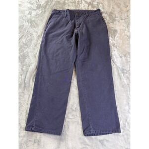 Tyndale Work Pants Mens Size 36 Navy Blue Flame Resistant FR